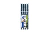 Skrive- & Tegneverktøy - Staedtler OHP pen Lumocolor SFMB 4pcs walletm - 31-9WP4GS