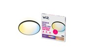 Smarthus - WiZ SuperSlim Smart Taklampe Svart, 32W, Justerbar Hvit og Dimbar - 929003227001