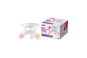 Smarthus - WiZ Imageo 3x Justerbar Smart Spot med Rund Plate, Dimbar LED, Justerbar Hvit og Farge - 929003210801