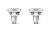 LED-lyspære - Philips LED-lyspære Classic 4.6W/827 (50W) 2-pack GU10 - 929001215292