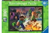 Puslespill - Ravensburger Monster Minecraft XXL 100 pcs - 13333