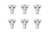 LED-lyspære - Philips LED-lyspære Classic 4,6W/840 (50W) 36° 6-pack GU10 - 929001218296