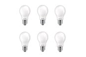 LED-lyspære - Philips LED-lyspære Classic 7W/827 (60W) frosted 6-pack E27 - 929001243096