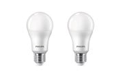 LED-lyspære - Philips LED-lyspære Standard 13W/827 (100W) Frosted 2-pack E27 - 929002306872
