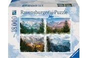 Puslespill - Ravensburger Castle Through The Seasons (18000) - 16137