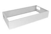Avtrekksvifter - THERMEX Ceiling podium, 900 mm, High w/recirculation (height 255 mm), White - 500.00.3070.0
