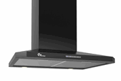Avtrekksvifter - THERMEX Decor 787 Wall, 600 mm, With motor, Black - 527.41.7862.2