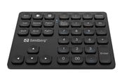 Tastatur - Sandberg Wireless Numeric Keypad Pro - Numpad - Svart - 630-09