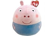 Dukker, Bamser & Utstyr - Ty SquishaBoo George Pig 35 cm - 0008421392162