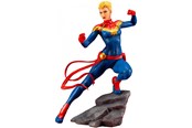 Figurer - Kotobukiya ARTFX+ Marvel Universe 1/10 Scale Pre-Painted Figure: Captain Marvel - 4934054093540