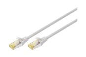 Nettverkskabel - DIGITUS patch cable - 25 cm - grey - Grå - 0.25m - DK-1644-A-0025-10