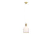 Lamper - EGLO MANZANARES PENDANT E27 Ø225 BRUSHED BRASS - 900305