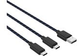 Spill - Tilbehør - Venom Dual Play & Charge Cable - Wired Charging cable for wireless game controller - Sony PlayStation 5 - VS5002