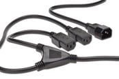 Strømkabel (intern) - DIGITUS Y-power Cord Cable - AK-440400-017-S