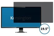 Skjerm - Kensington 19,5" bred (16:9) 2-veis Avtagbart Skjermfilter - 626478