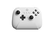 Spill - Tilbehør - 8BitDo Ultimate Bluetooth Controller w/ Charging Dock - White - Wireless - Nintendo Switch - RET00315