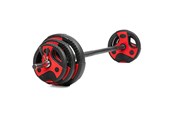 Sport & Fitness - Gymstick Vinyl Grip Pump Set 20kg - 62068-20
