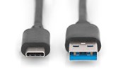 USB - DIGITUS USB Type-C to Type-A - 1m - DB-300136-010-S