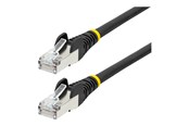 Nettverkskabel - StarTech.com 1.5m CAT6a Ethernet Cable - 1.5 m - black - Svart - 1m - NLBK-150-CAT6A-PATCH