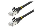 Nettverkskabel - StarTech.com 5m CAT6a Ethernet Cable - 5 m - black - Svart - 5m - NLBK-5M-CAT6A-PATCH