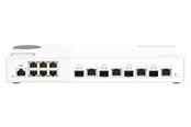 Switch/splitter - QNAP QSW-M2106-4C 10GbE and 2.5GbE Layer 2 Web Managed Switch for SMB Network Deployment - QSW-M2106-4C