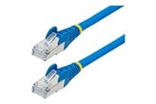 Nettverkskabel - StarTech.com 50cm CAT6a Ethernet Cable - 50 cm - blue - Blå - 0.5m - NLBL-50C-CAT6A-PATCH