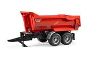 Leketøysbil - Bruder Krampe Tandem-Halfpipe tipping trailer - BR2225