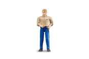 Leketøysbil - Bruder Man light skin blue jeans - BR60006