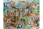 Puslespill - Larsen Puzzles Happy Forest Selfie - LA-CZ2