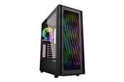 Kabinett - Sharkoon RGB Wave - tower - ATX - Kabinett - Tower - Svart - 4044951037544