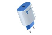 Mobil - Adaptere og ladere - CELLULAR Line #Stylecolor power adapter - USB-C - 20 Watt - ACHUSBCSMARTPD20WB
