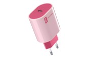 Mobil - Adaptere og ladere - CELLULAR Line #Stylecolor power adapter - USB-C - 20 Watt - ACHUSBCSMARTPD20WP