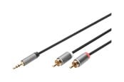 Lydkabel - DIGITUS audio cable - 1 m - DB-510330-010-S