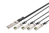 Nettverkskabel - DIGITUS 40GBase direct attach cable - 5 m - Svart - 5m - DN-81325