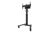 Veggmontering, AV-braketter & AV-møbler - Neomounts Select - cart - for flat panel - black - Max 70 kg - recommended for 75" - FL50S-825BL1