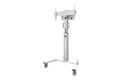 Veggmontering, AV-braketter & AV-møbler - Neomounts Select - cart - for flat panel - black - Max 70 kg - recommended for 75" - FL50S-825WH1