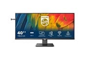Skjerm - 40" Philips 5000 Series 40B1U5600 - 3440x1440 (UWQHD) - 120Hz - IPS - 100W USB-C - KVM switch - 40B1U5600/00