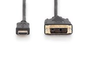 Skjermkabel - DIGITUS HDMI til DVI-D - 2m - AK-330300-020-S