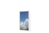 Veggmontering, AV-braketter & AV-møbler - HI-ND Ceiling Casing 75" - mounting kit - portrait - for digital signage LCD panel - white - Max - recommended for 75" - CC7515-6001-01