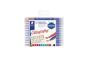 Skrive- & Tegneverktøy - Staedtler Double-ended calligr. pens 12pcs - 3005 TB12