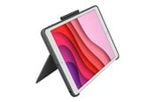 Tastatur - Logitech Combo Touch for iPad 10.9" (10th gen) - Oxford Grey - UK - Tastatur & Foliosett - Engelsk (Storbritannia) - Grå - 920-011441