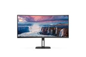 Skjerm - 34" AOC Value-line CU34V5C - 3440x1440 (UWQHD) - 100Hz - VA - 65W USB-C - CU34V5C