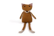 Babyleker - Filibabba Teddy - Freya the fox dark orange - FI-PT030