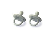 Babyutstyr - Filibabba Silicone pacifier 2-pack - Moss green - FI-01672