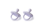 Babyutstyr - Filibabba Silicone pacifier 2-pack - Fresh violet - FI-01669
