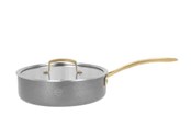 Panner - Pillivuyt Gourmet Durance Saucepan with Lid Dia 24 cm Steel - 27363