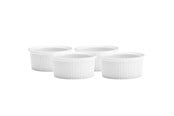 Kjøkkentilbehør - Pillivuyt Serie Originale Ramekin low no. 1 Dia 9 x 4 cm 15 cl 4 pcs. White - 18763