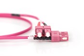 Nettverkskabel - DIGITUS Fiber Optic Multimode Patch Cord - 3m - 3m - DK-2522-03-4