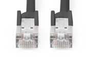 Nettverkskabel - DIGITUS CAT 6 S-FTP Patch Cable - 3m - Svart - 3m - DB-160144-030-S
