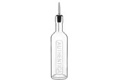 Kjøkkentilbehør - Luigi Bormioli Authentica Bottle with steel pouring stopper Dia 6.9 x 31.3 cm 50 cl Clear - 17319